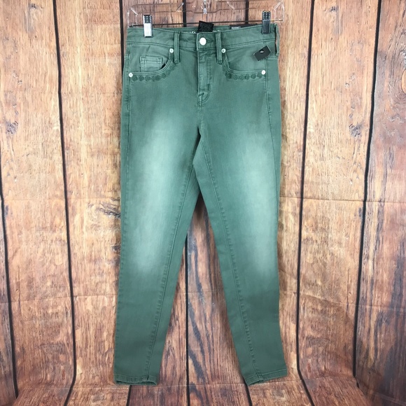 Mossimo Women's High Rise Skinny Mom Jeans Pants - Picture 1 of 8